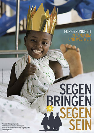 Plakat Sternsinger-Aktion 2013