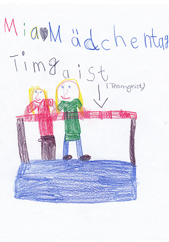 Schreibversuche Klasse 1B